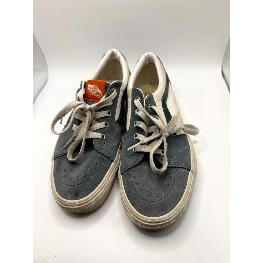 Vans‎ Classic Sk8 Low VN0A5KXDBLG Mens 8.5 Sneaker Blue Green Skateboard Shoes